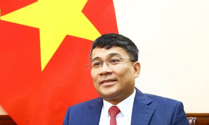 Thứ trưởng Thường trực Bộ Ngoại giao Nguyễn Minh Vũ. Ảnh: Bộ Ngoại giao